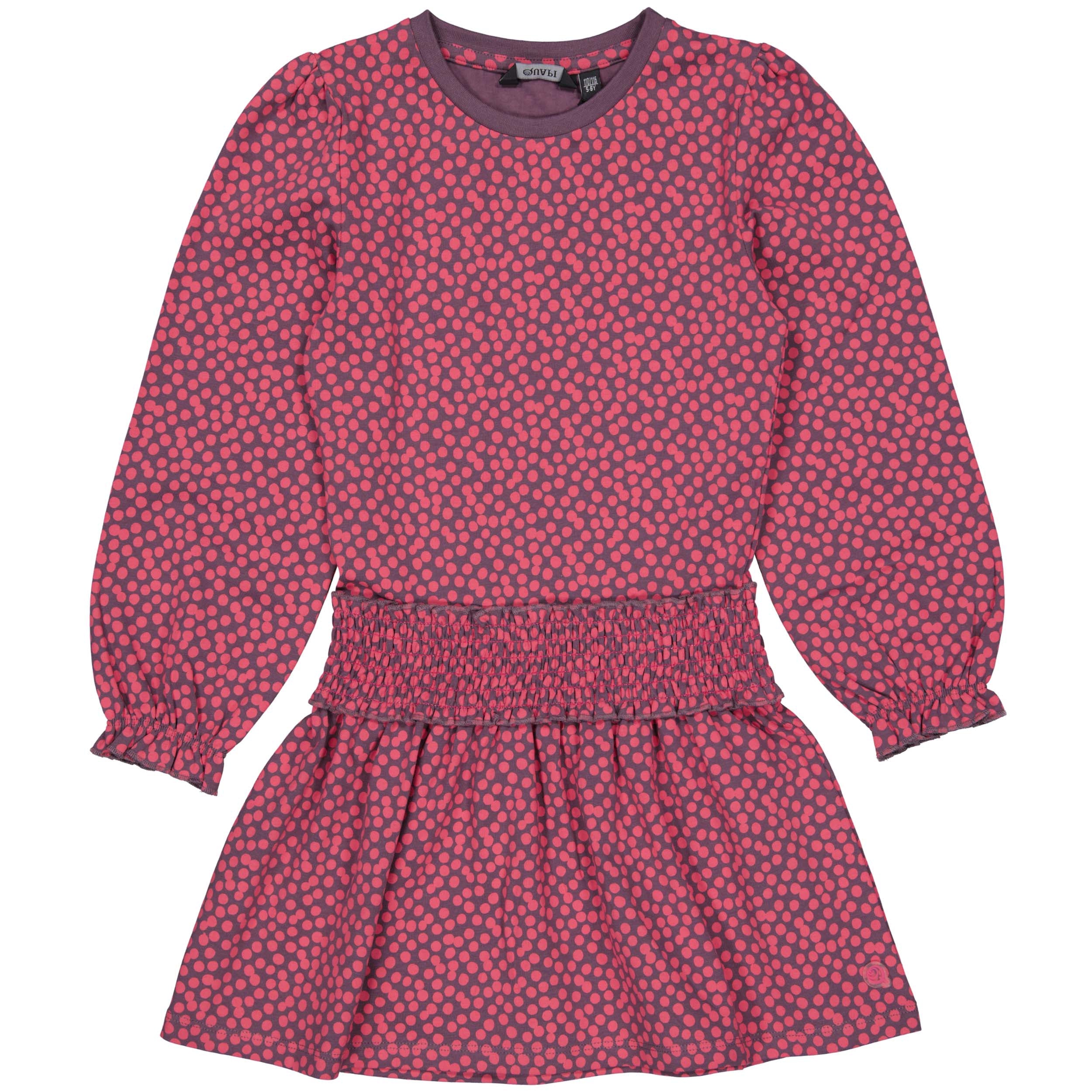DRESS | AOP Hot Pink Dot