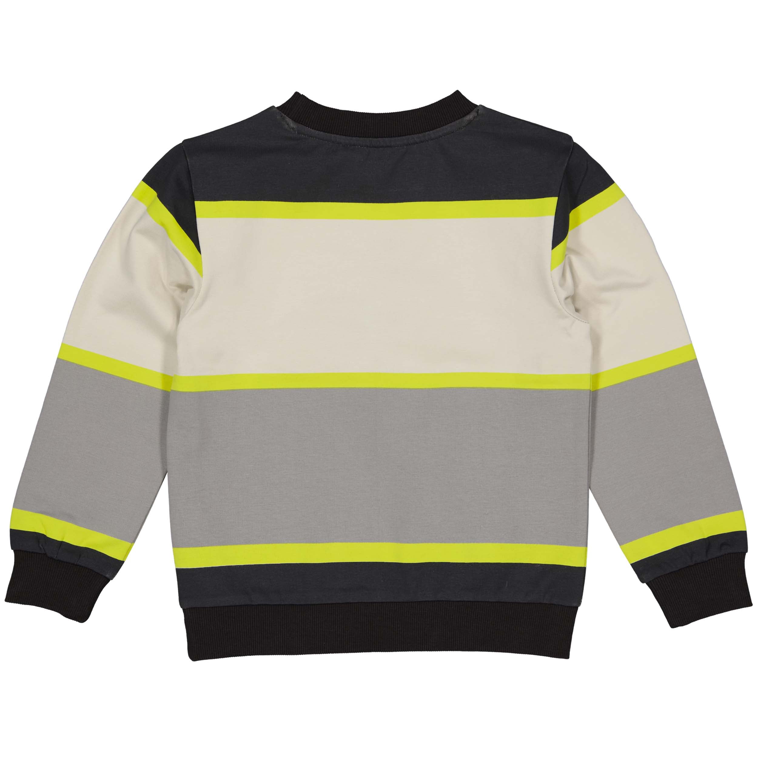 SWEATERS | AOP Light Grey Stripe