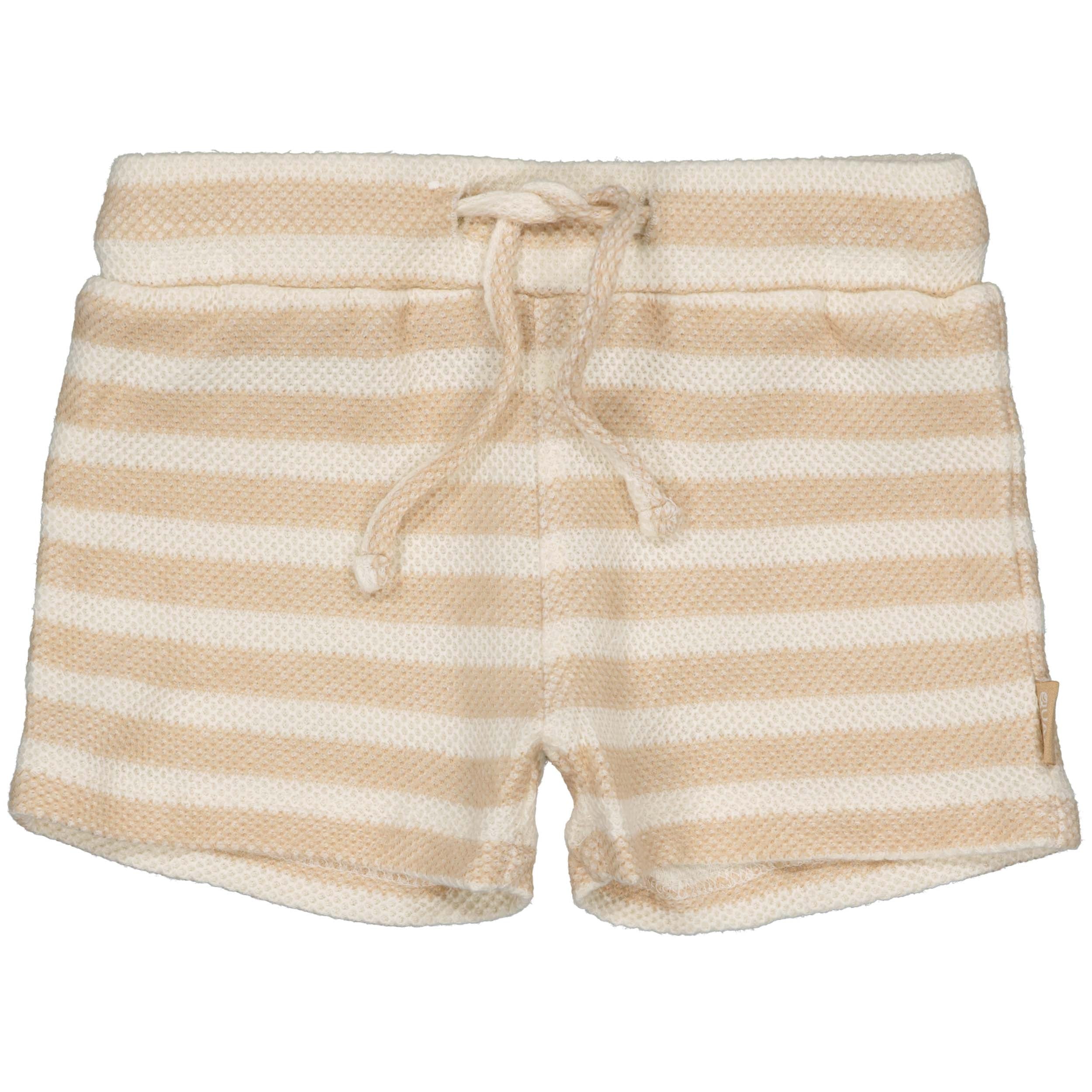 Broek Beige gestreept | AOP Sand Stripe