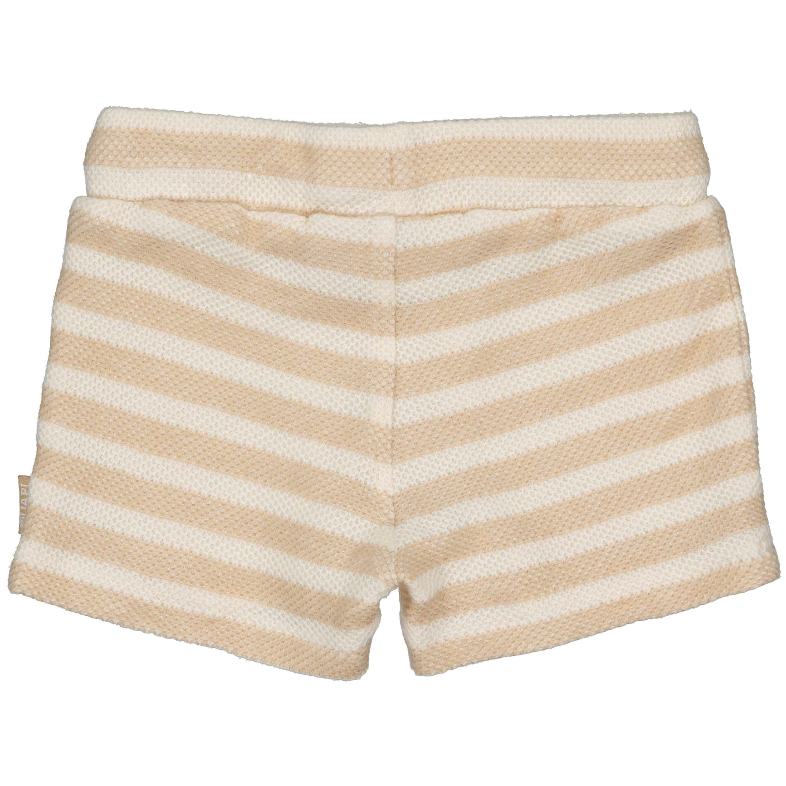 Broek Beige gestreept | AOP Sand Stripe