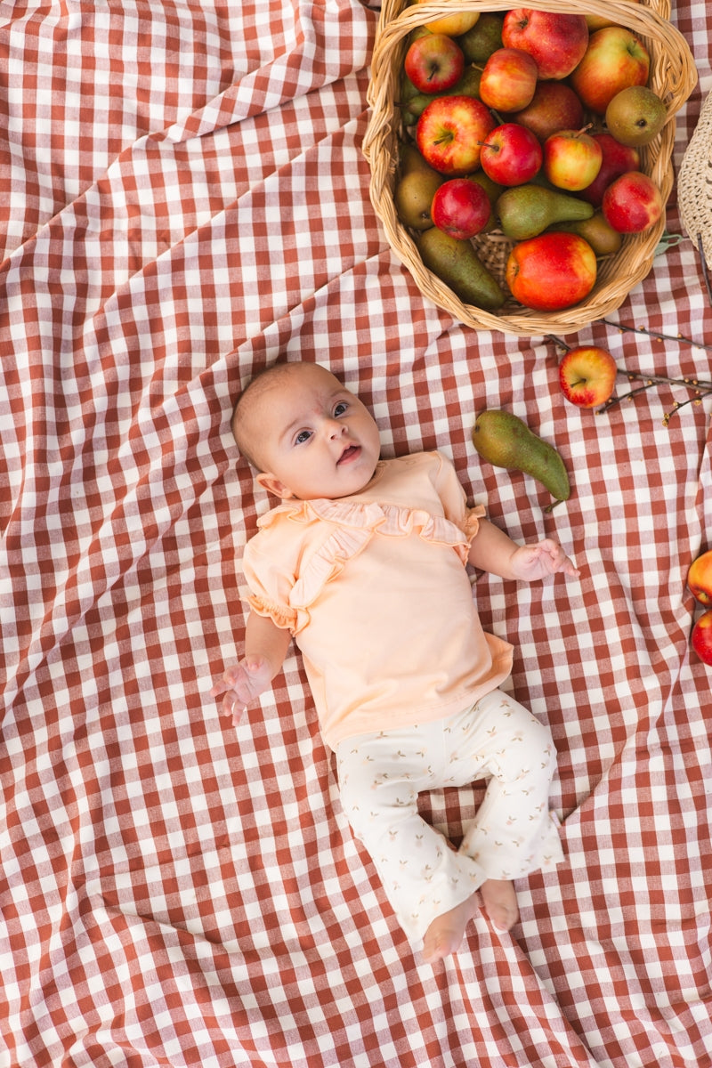 Broek Wit | AOP White Sketch