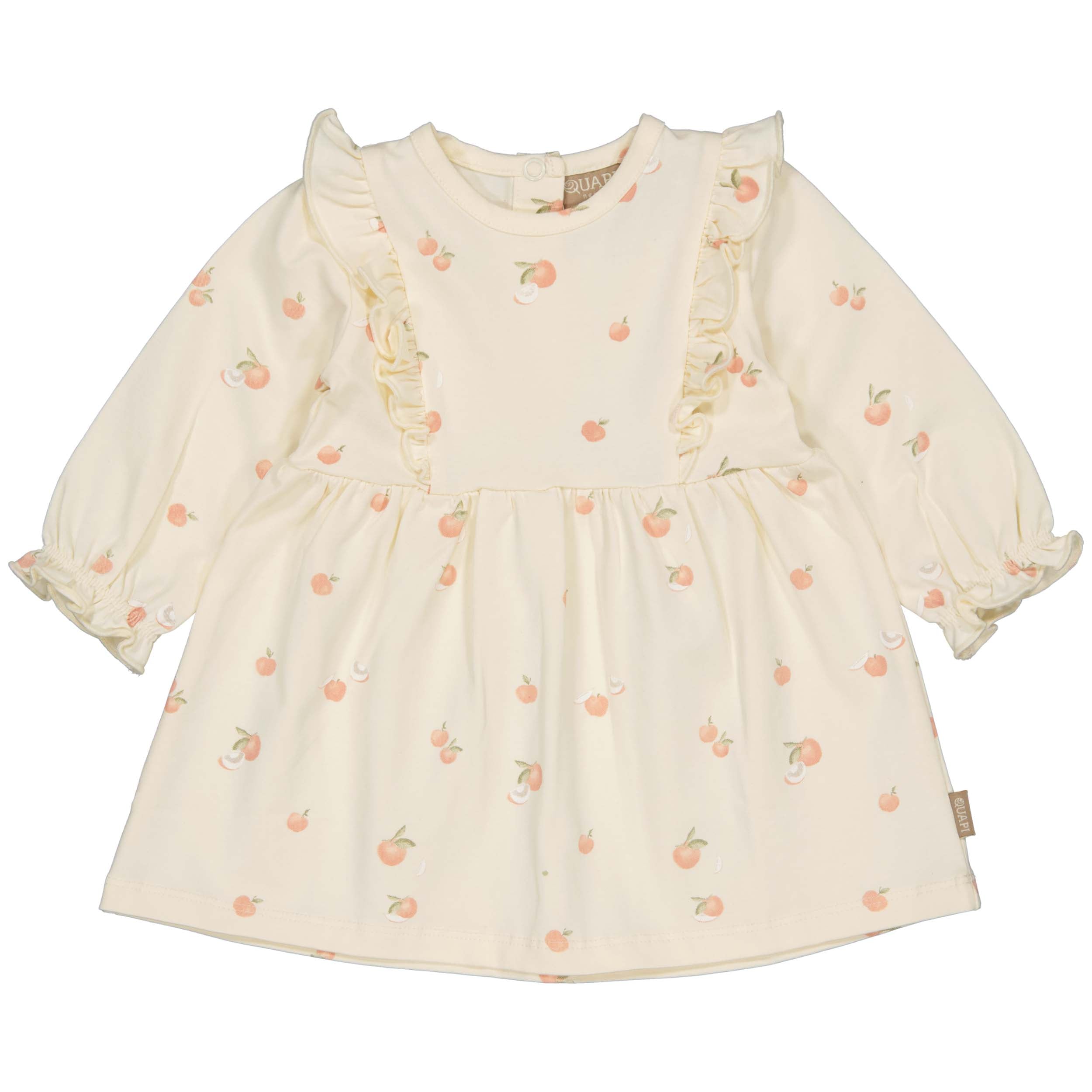 Jurk créme | AOP Cream Forms