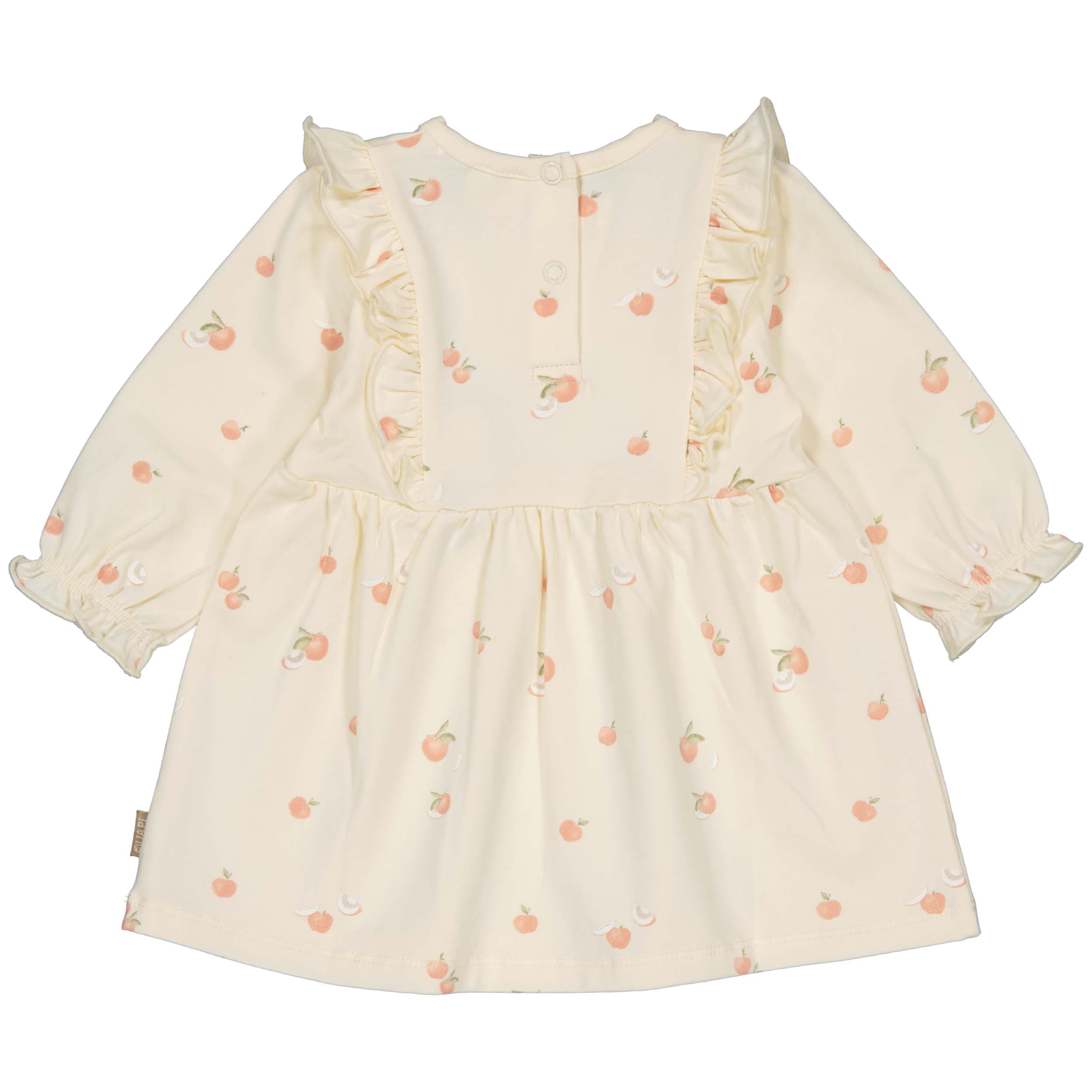 Jurk créme | AOP Cream Forms