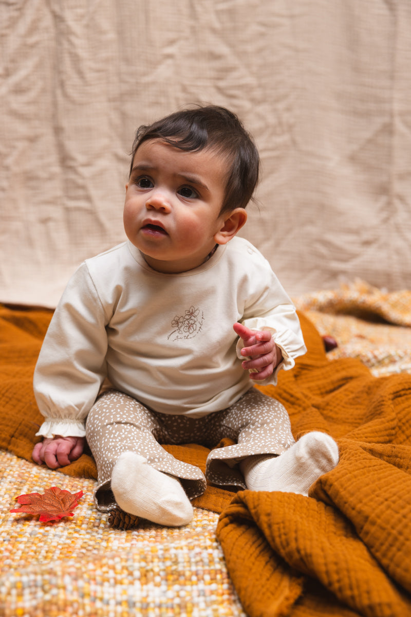 Shirt grijs/beige | Snow White