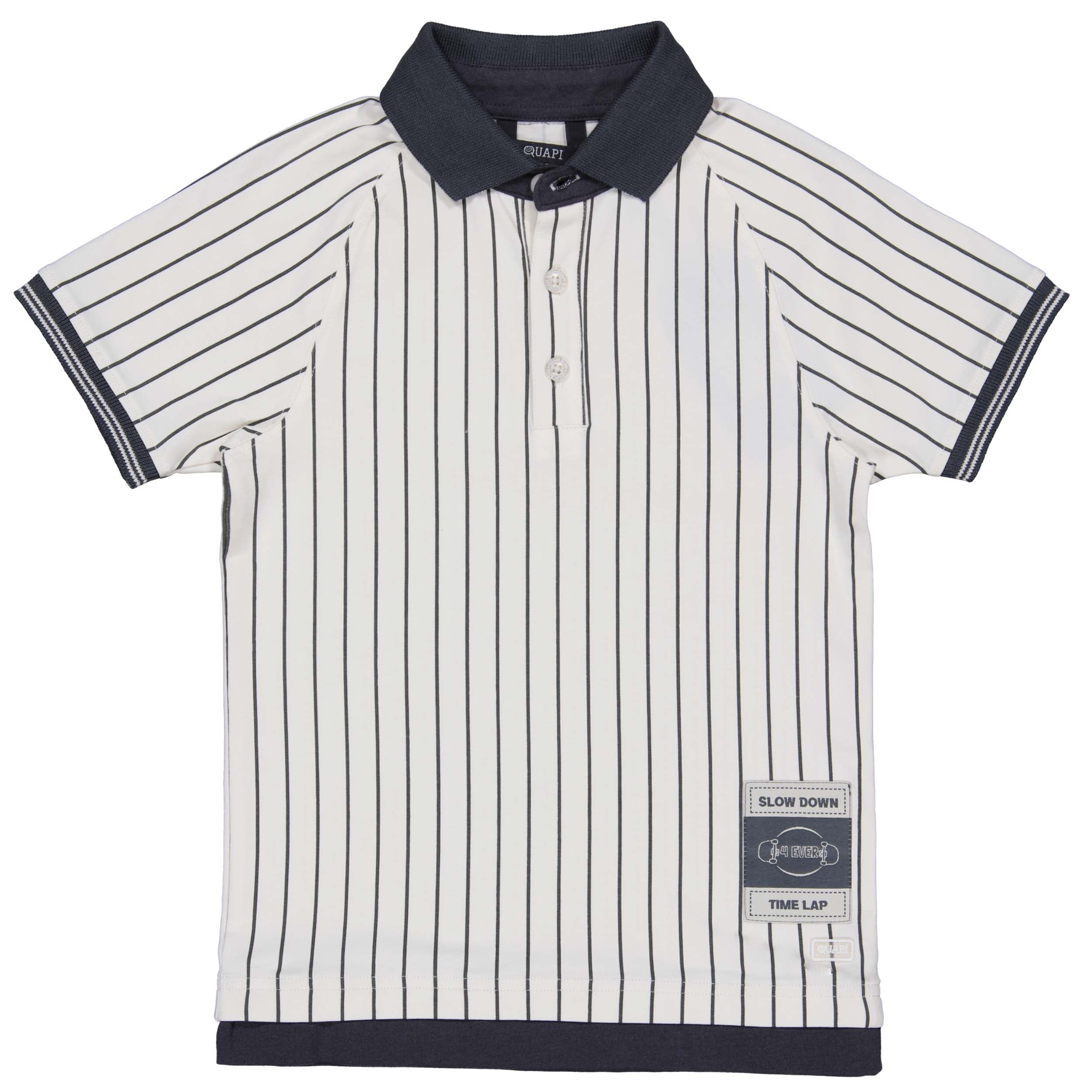 Shirt Wit gestreept | AOP White Stripe