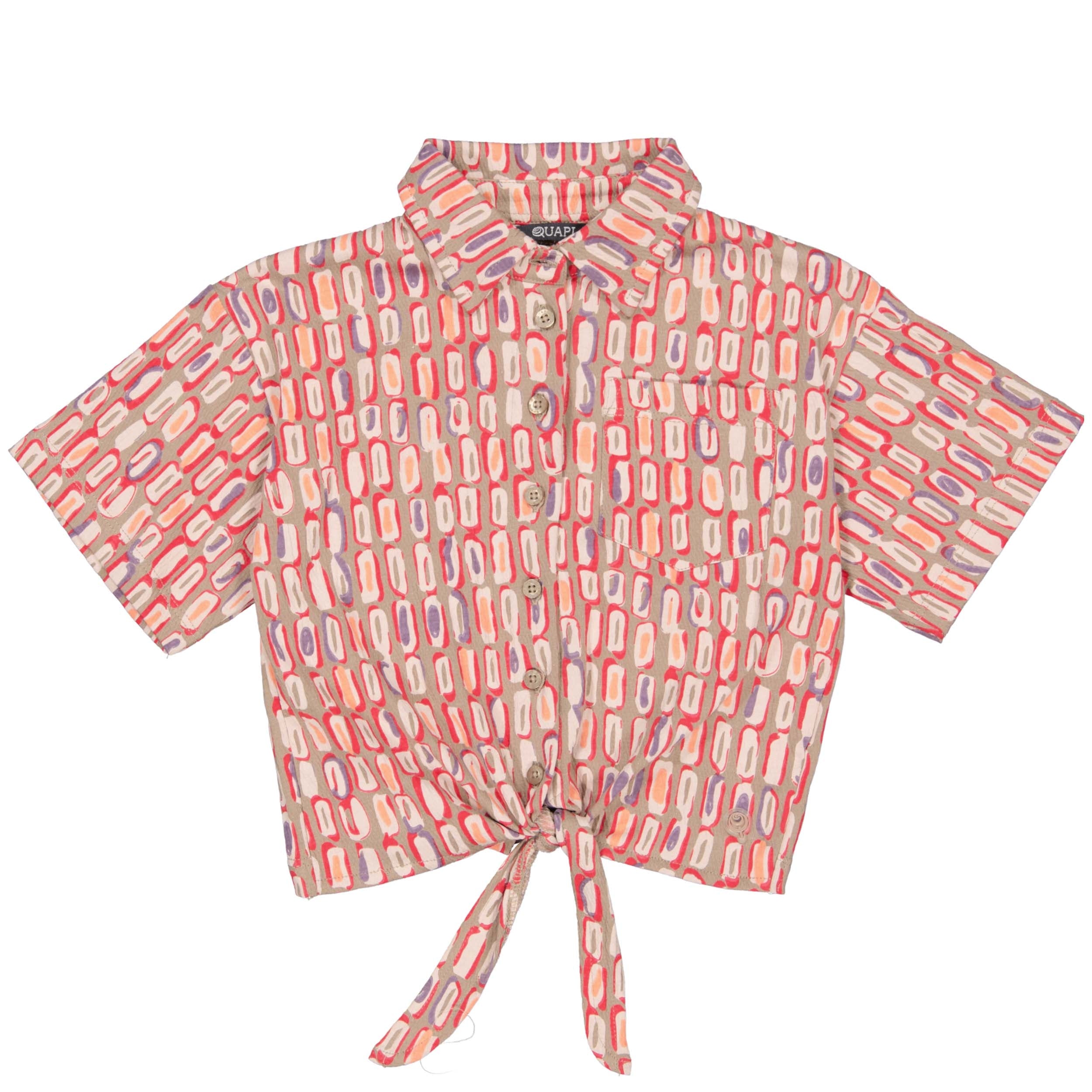 Shirt Beige | AOP Sand Sketch