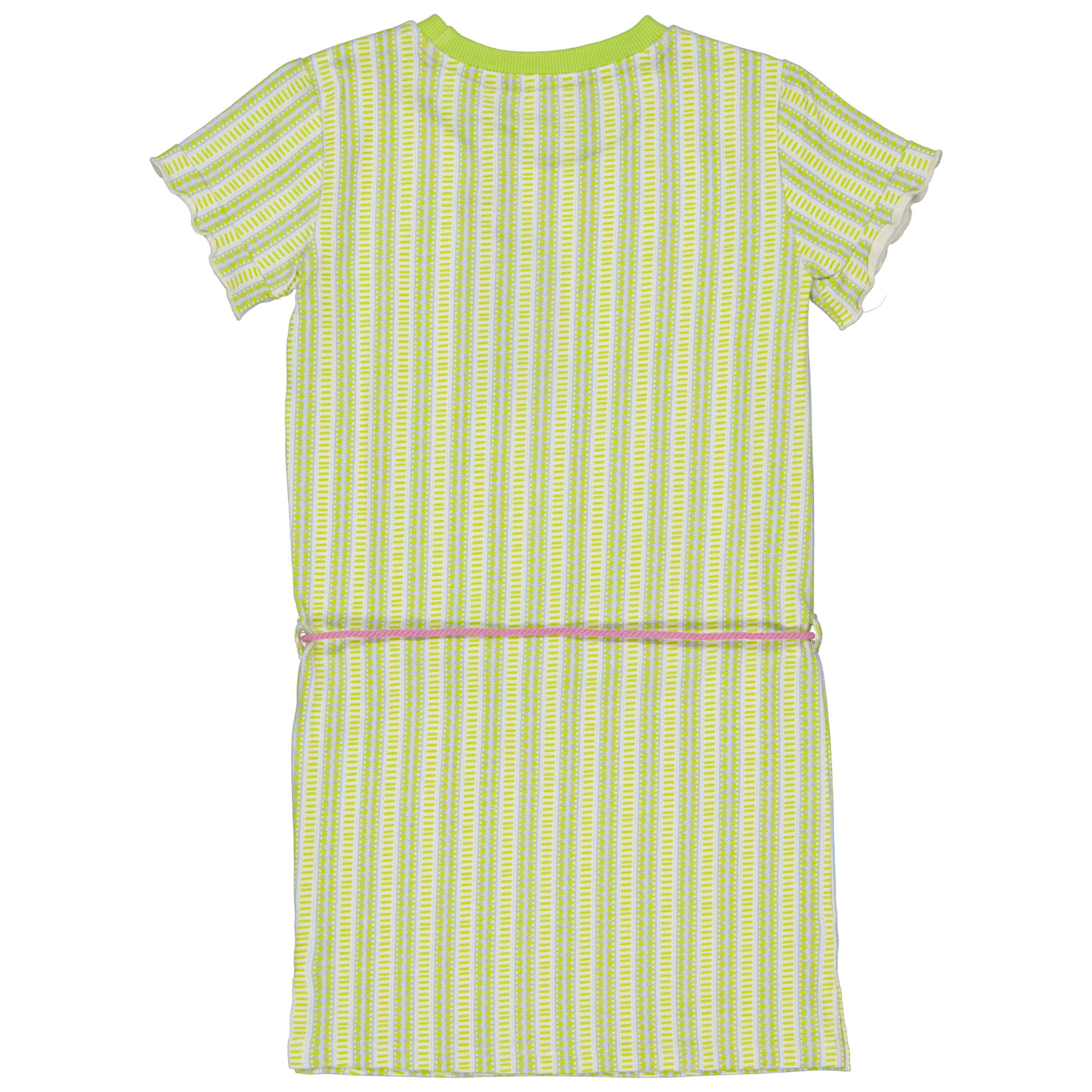 Jurk Groen | AOP Green Graphic