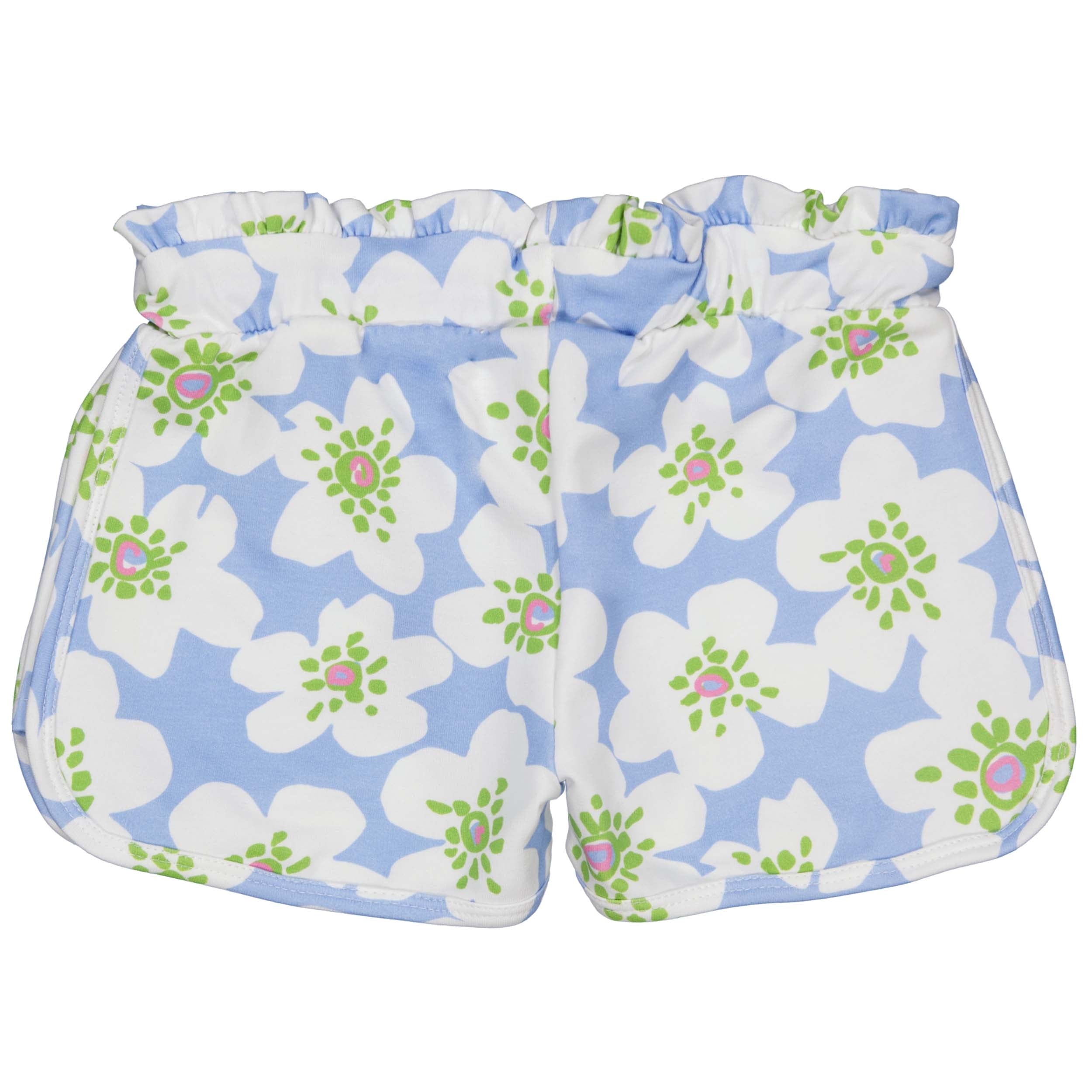 Broek Blauw | AOP Blue Flower