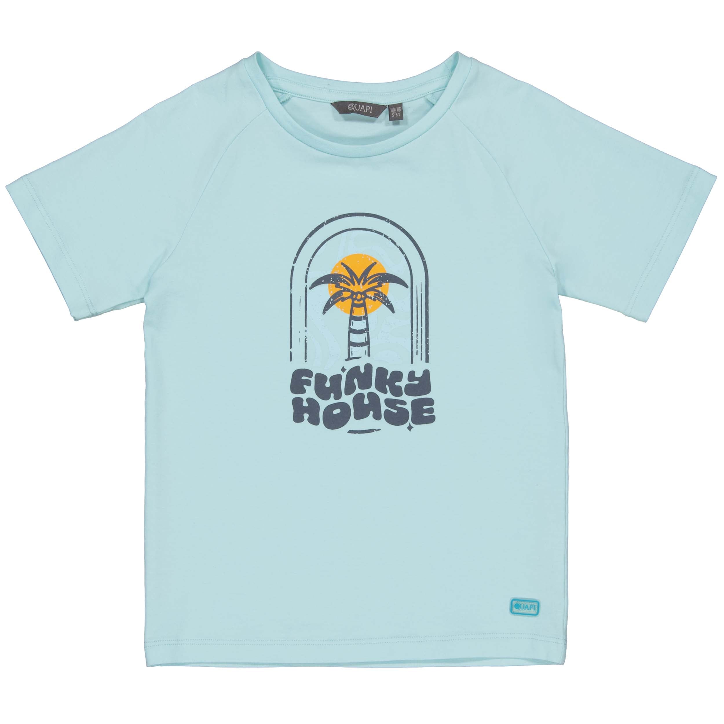 Shirt Blauw | Light Turqoise