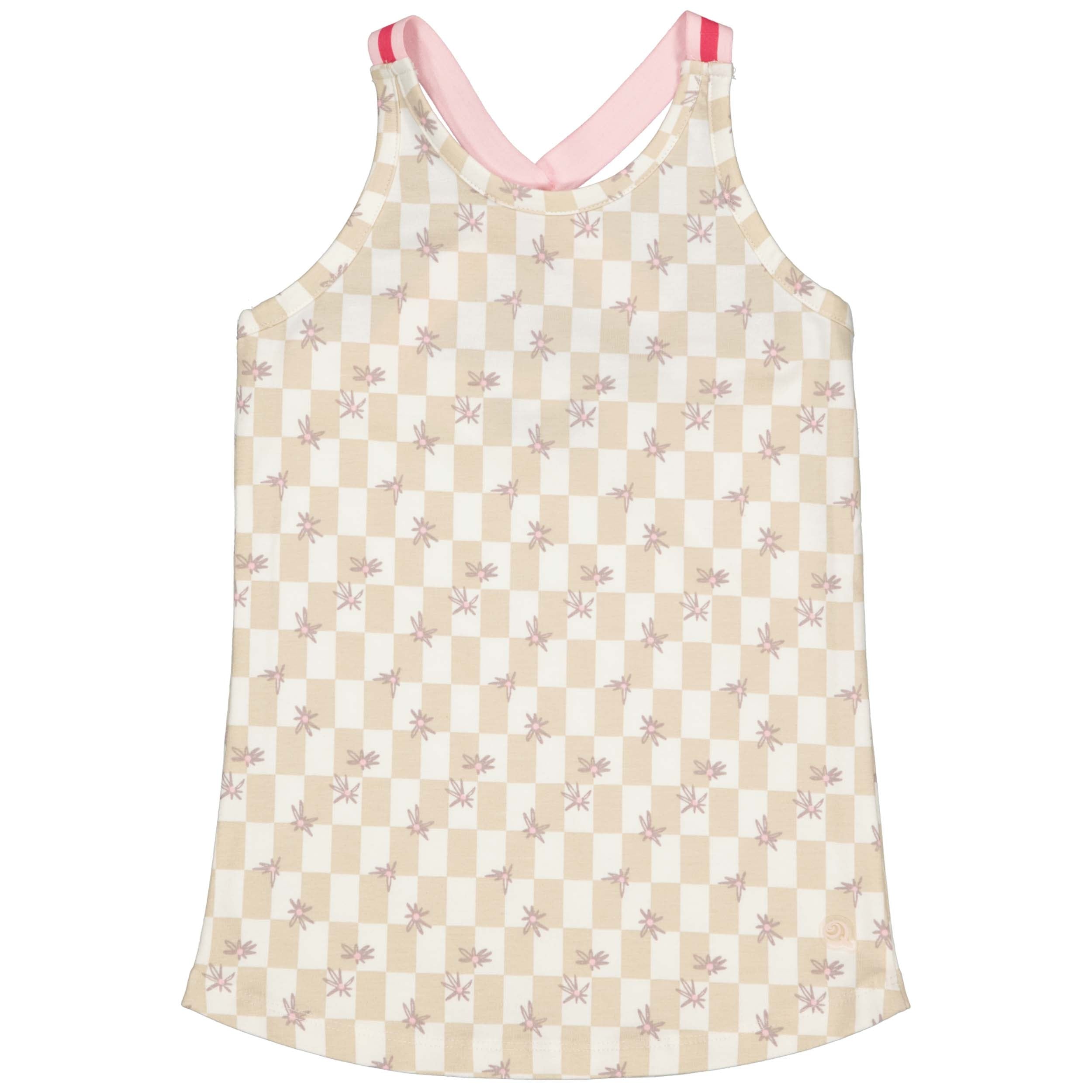 Shirt Wit | AOP White Check