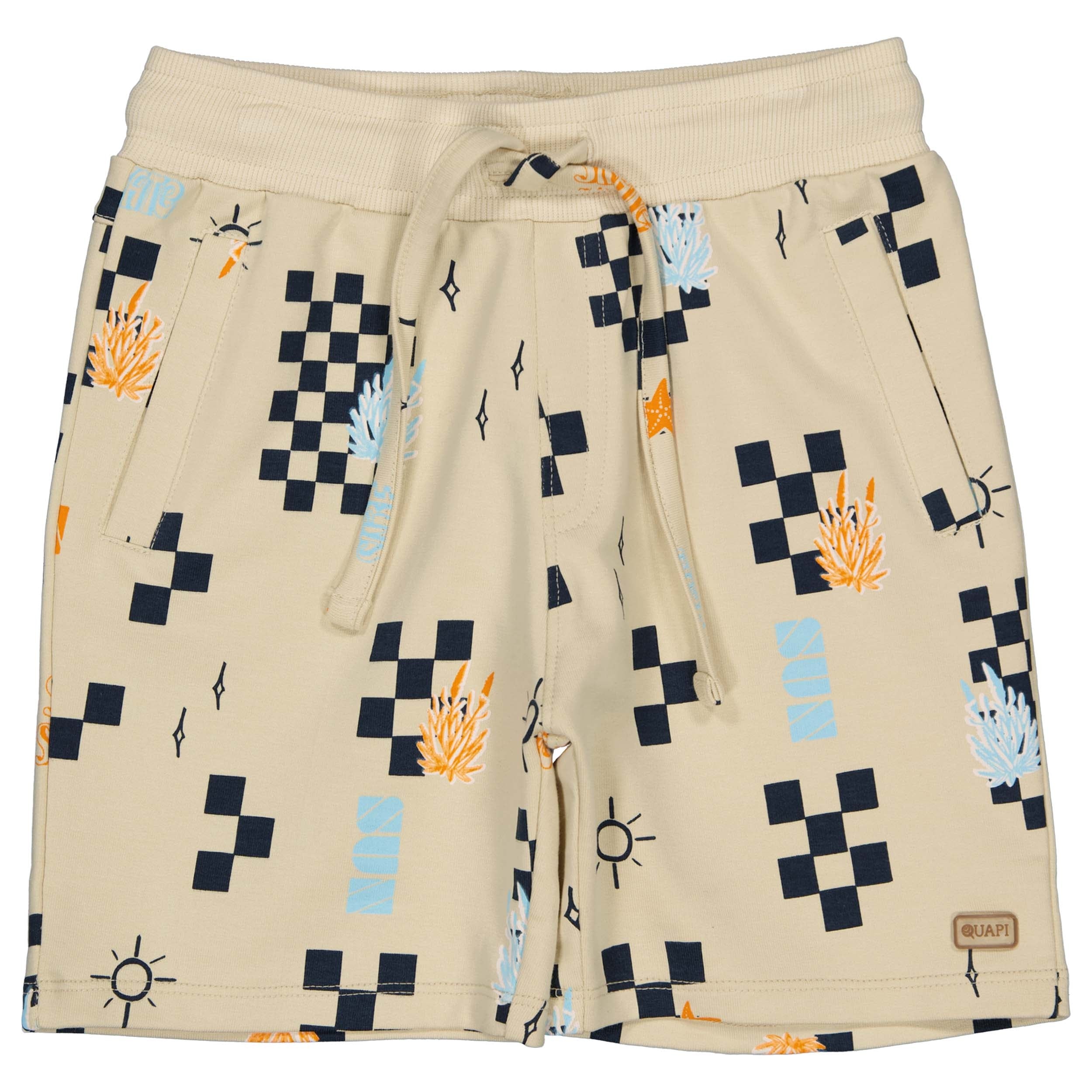 Broek Beige | AOP Sand Check