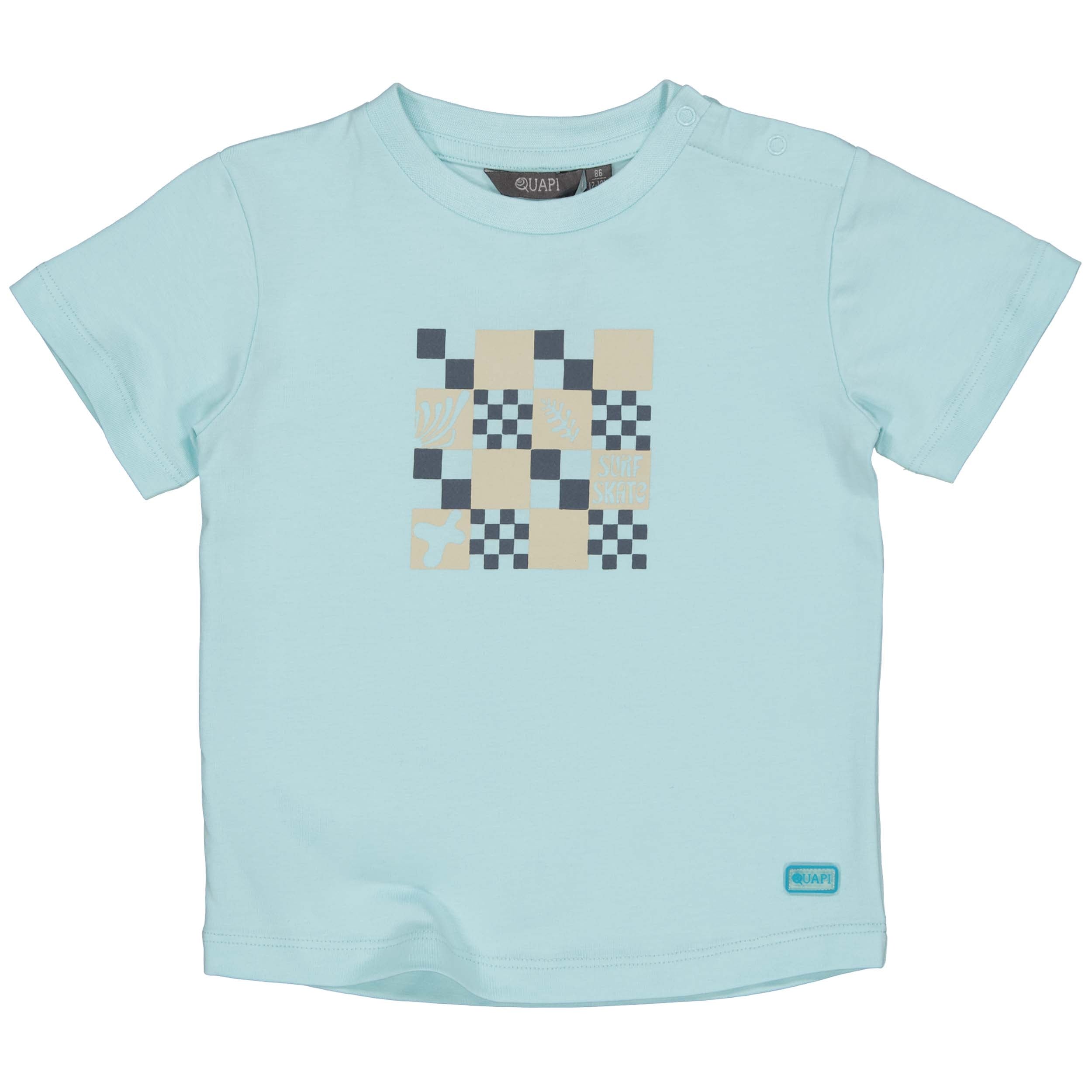 Shirt Blauw | Light Turqoise