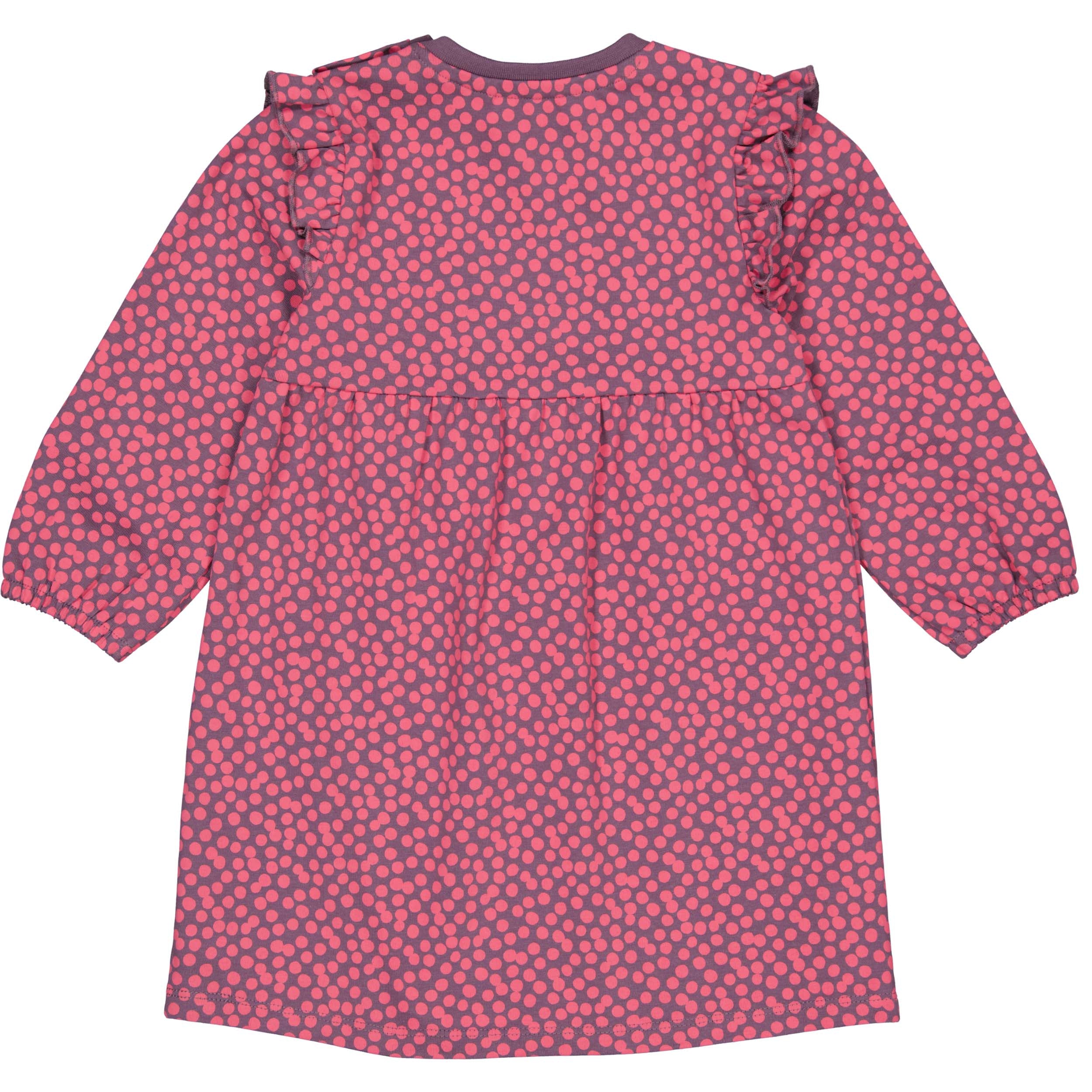 DRESS | AOP Hot Pink Dot