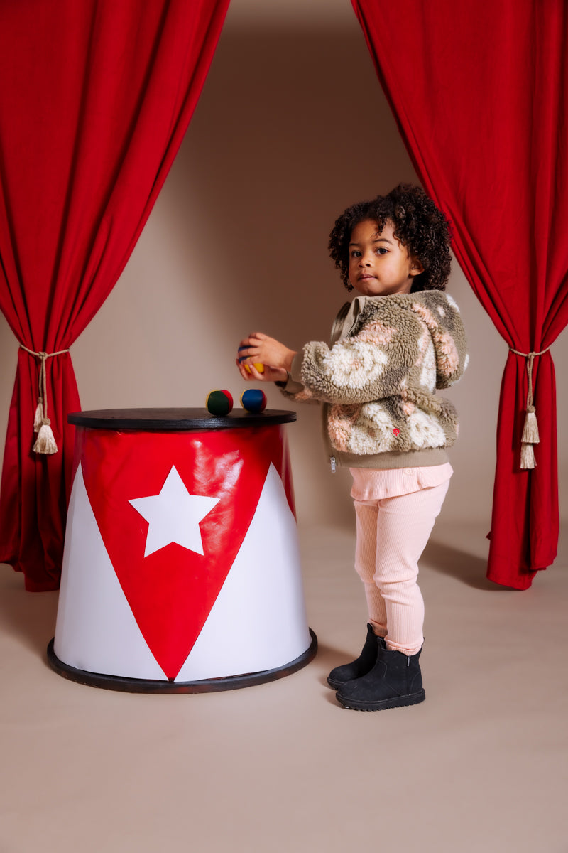 Jas bloem | AOP Green Flower