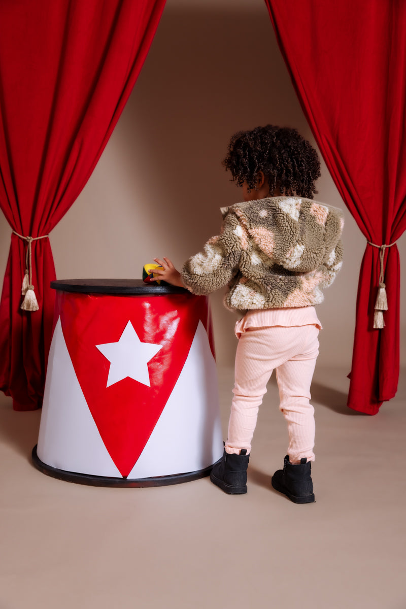 Jas bloem | AOP Green Flower