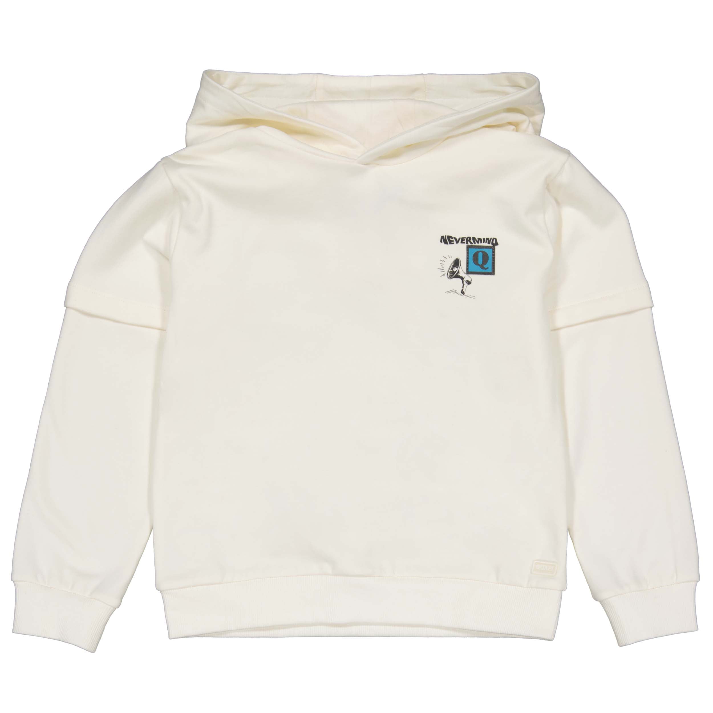 Hooded sweater ivoorwit | Ivory White