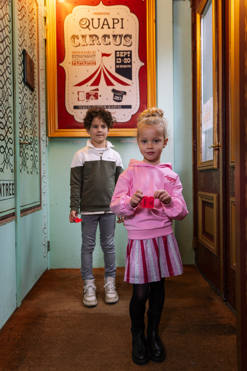 Rok meerkleurig | AOP Pink Stripe