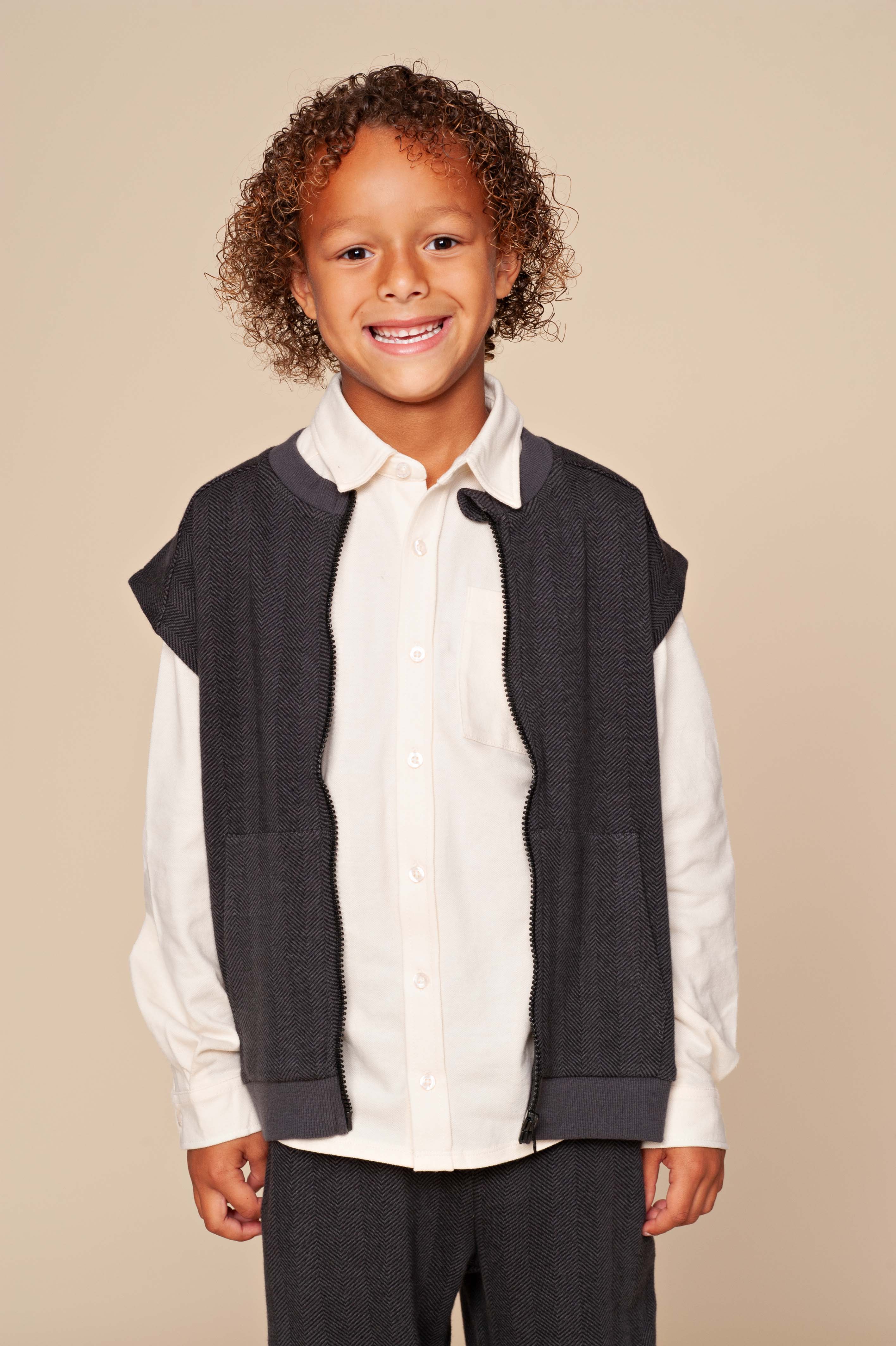 Vest metaalgrijs | Metal Grey