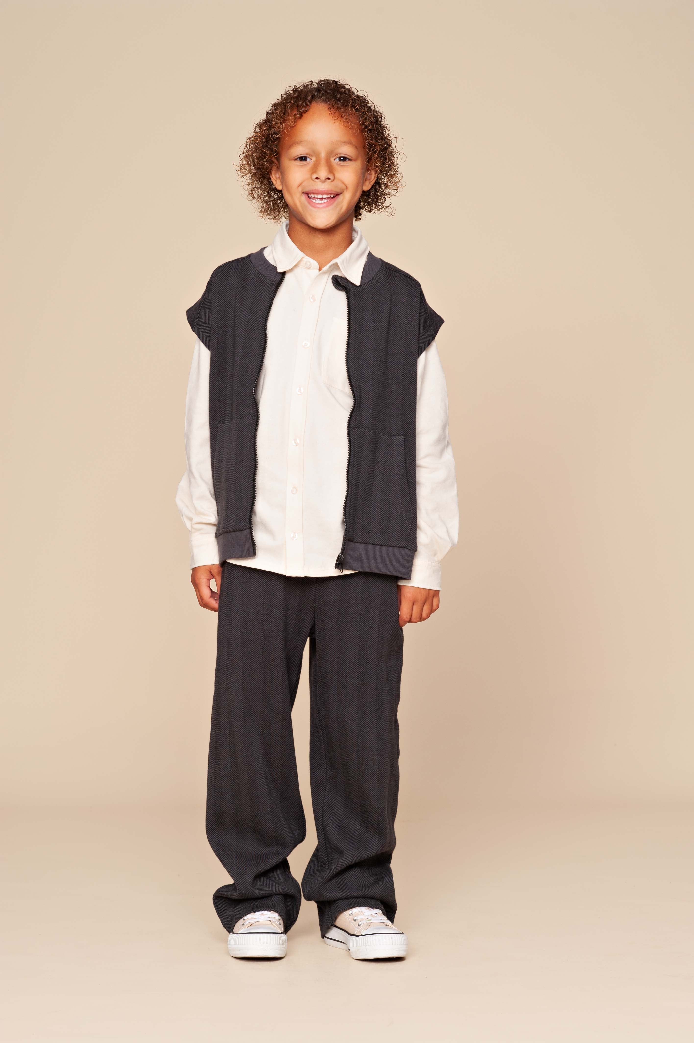 Broek metaalgrijs | Metal Grey