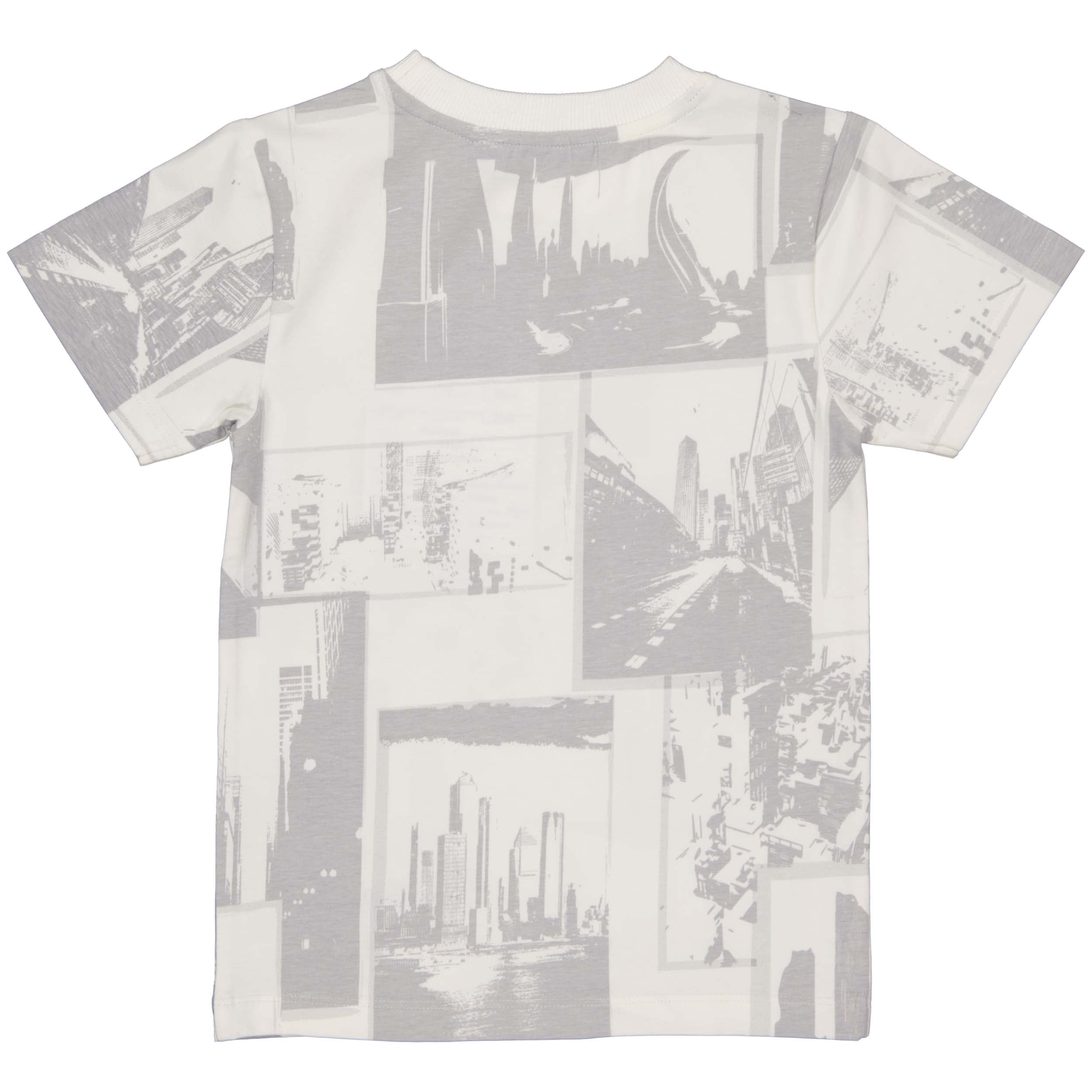 SHORTSLEEVE | AOP Grey Sketch