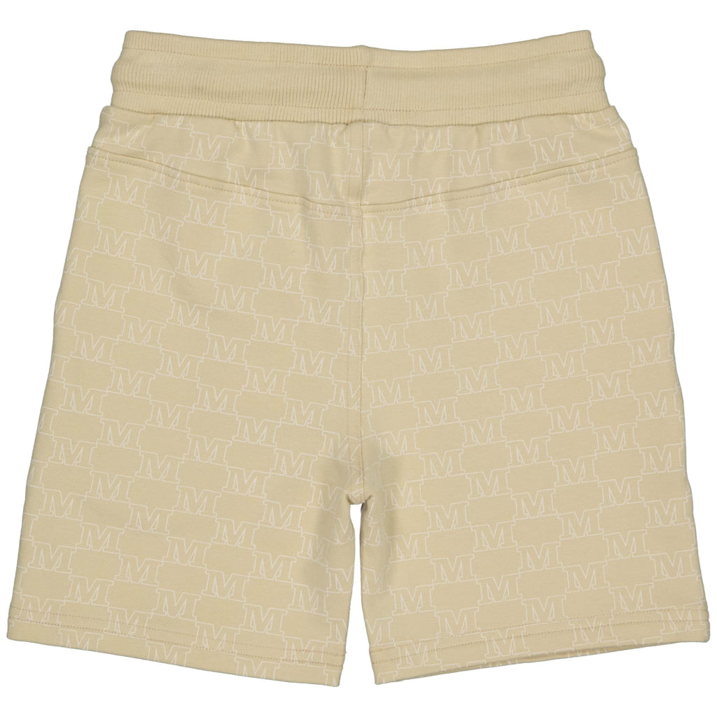 Broek Beige | AOP Sand Text Pants
