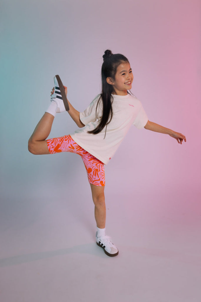 Broek Roze | AOP Pink Blush Flower Pants