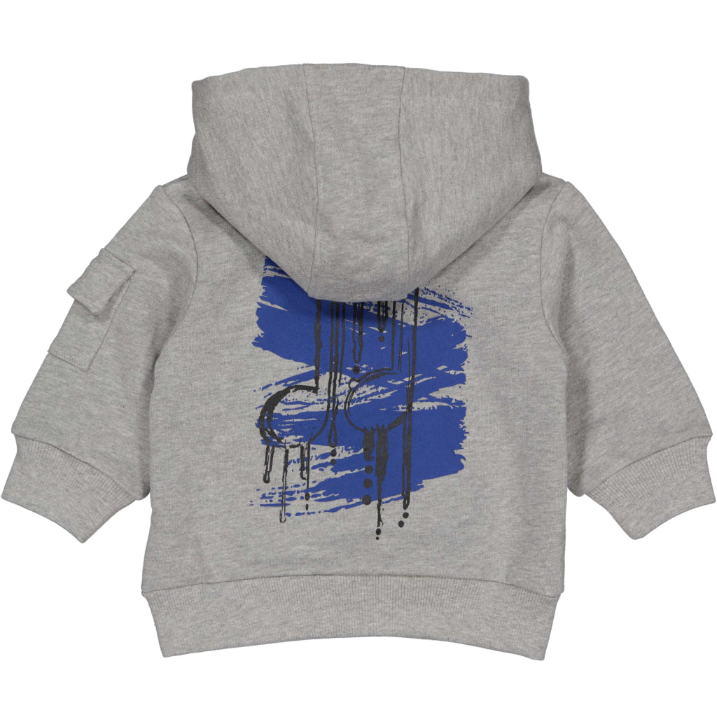 Hooded sweater grijs | Grey Melee Sweater