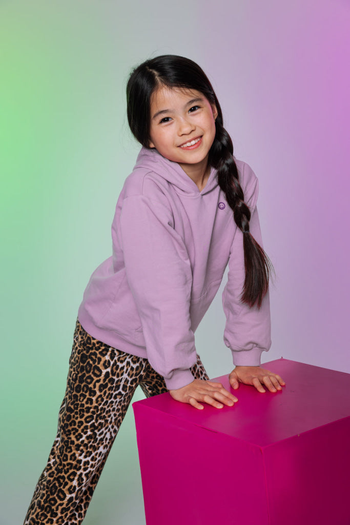 Hooded sweater lichtpaars | Light Purple Sweater