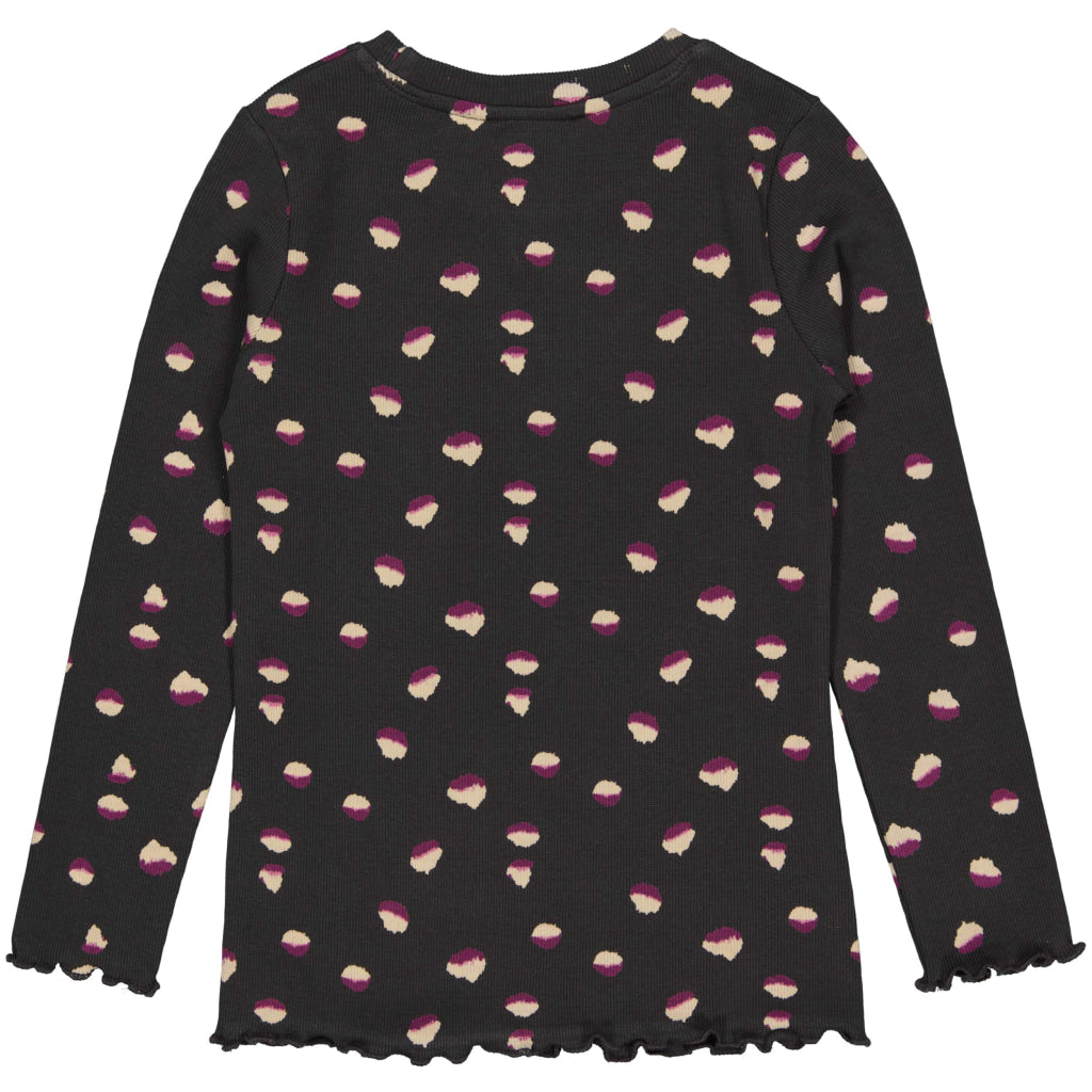 Shirt zwart | AOP Black Animal Shirt