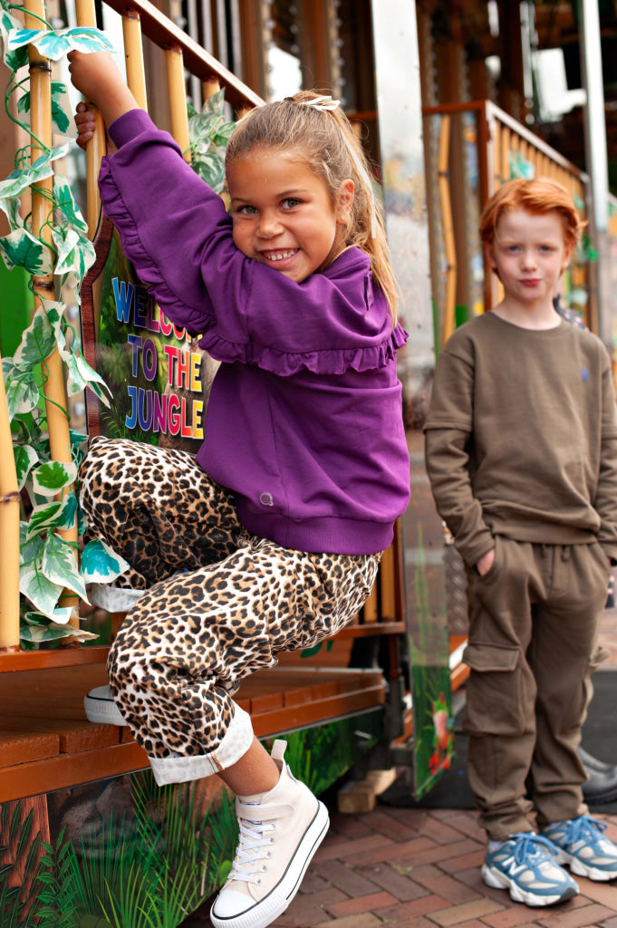 Sweater donkerpaars | Dark Purple Sweater