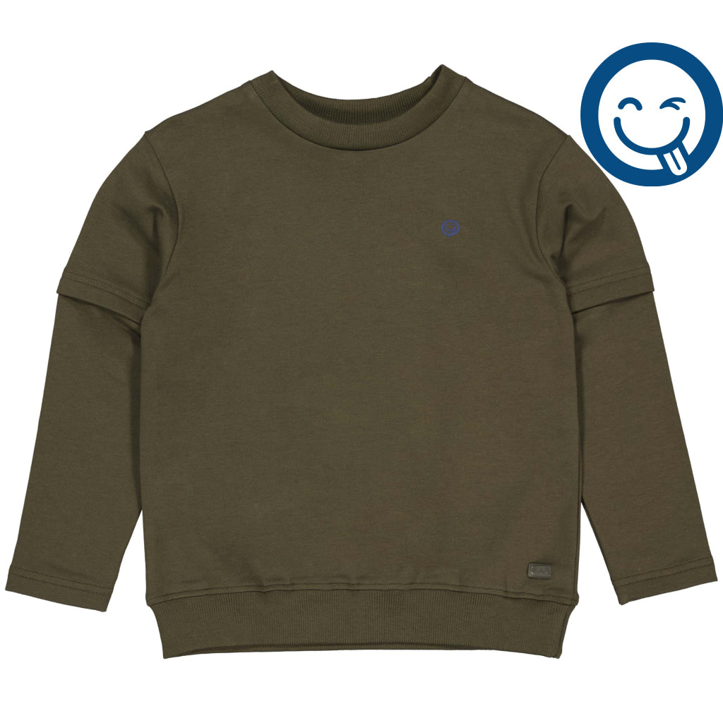 Sweater legergroen | Army Green Army Green / 80 Sweater