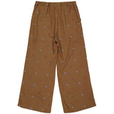 PANTS | AOP Brown Flower