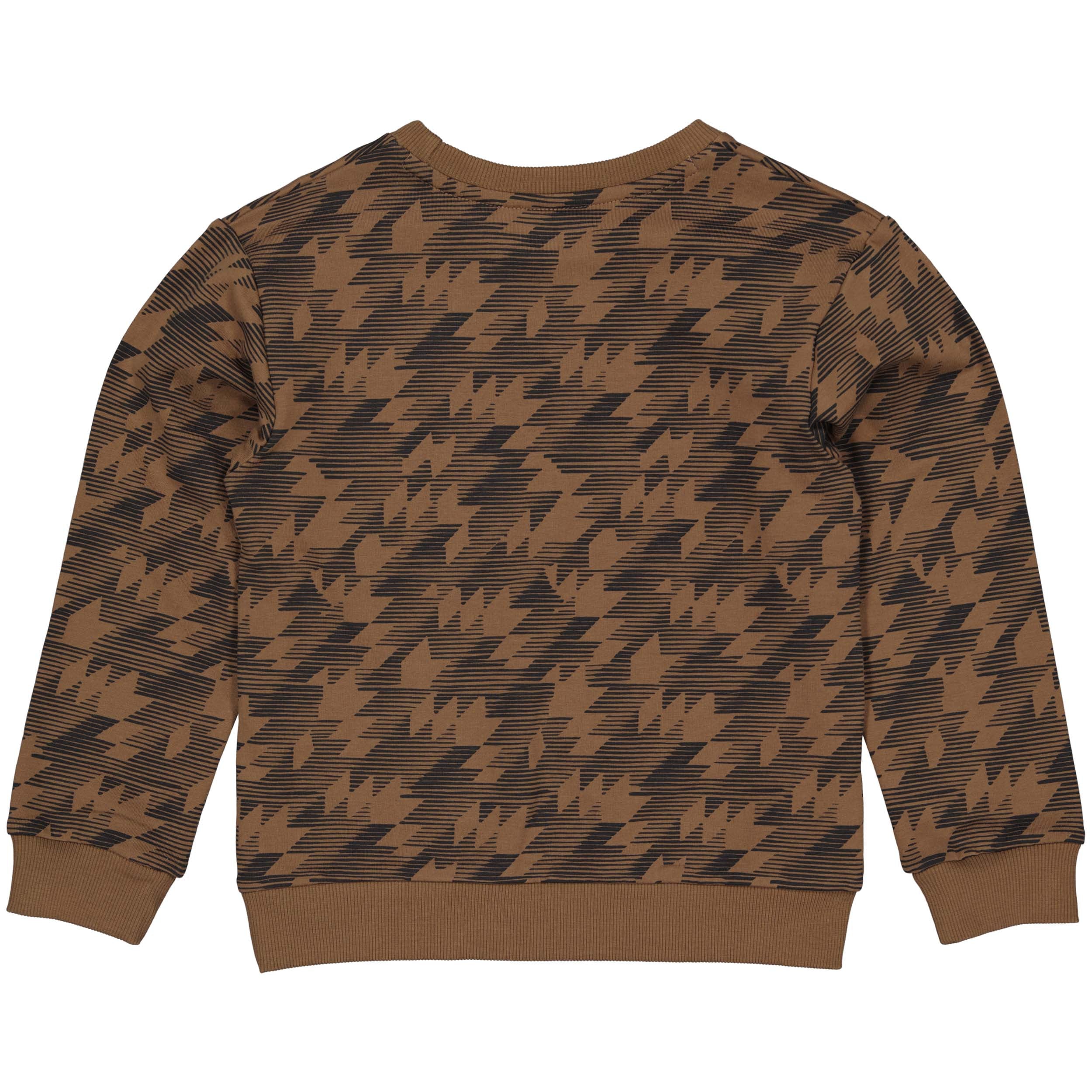 PULLOVER | AOP Brown Graphic