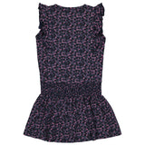 DRESS | AOP Blue Flower