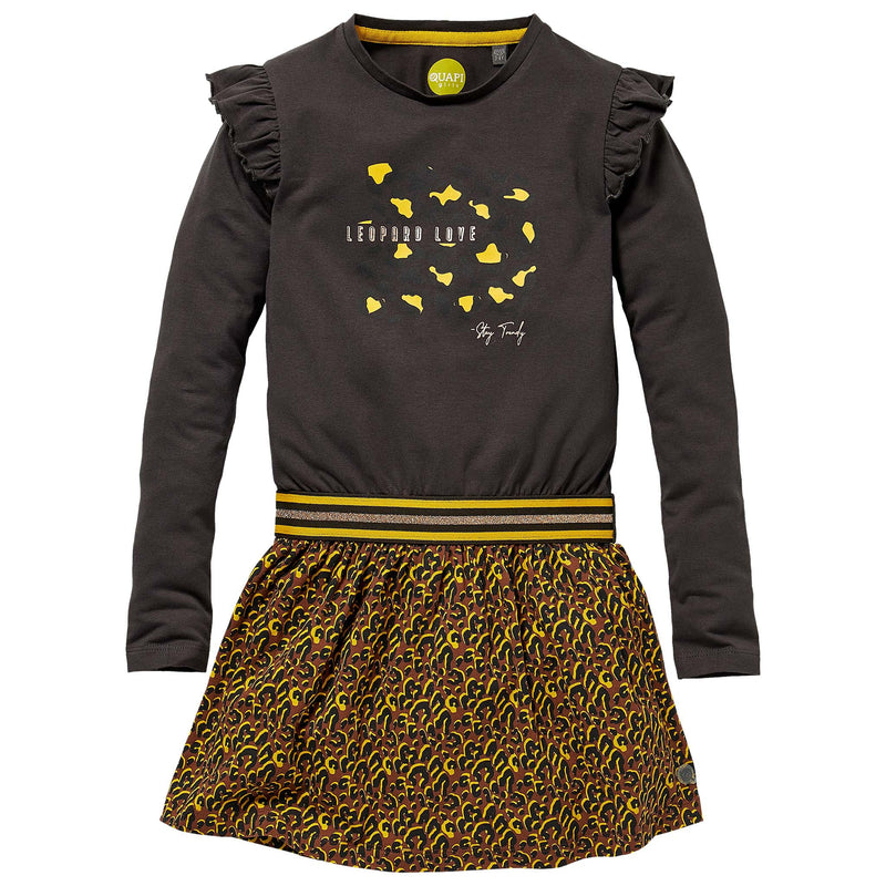 DRESS | AOP Brown Animal