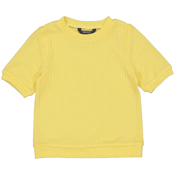Knitted top | Soft Yellow
