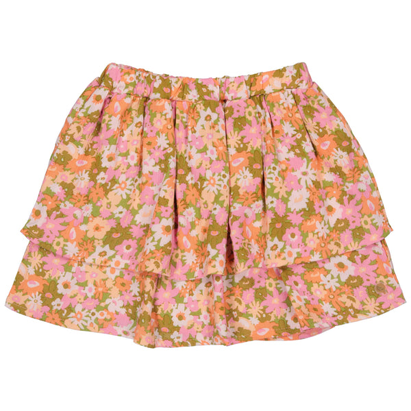 Skirt | AOP Pink Flower