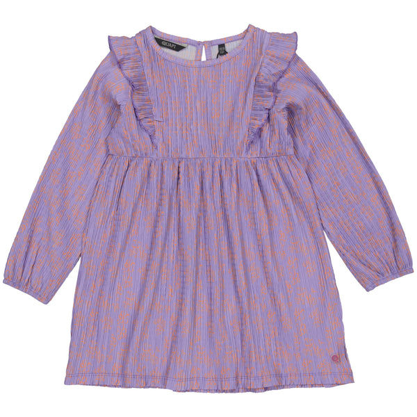 DRESS | AOP Purple Flower