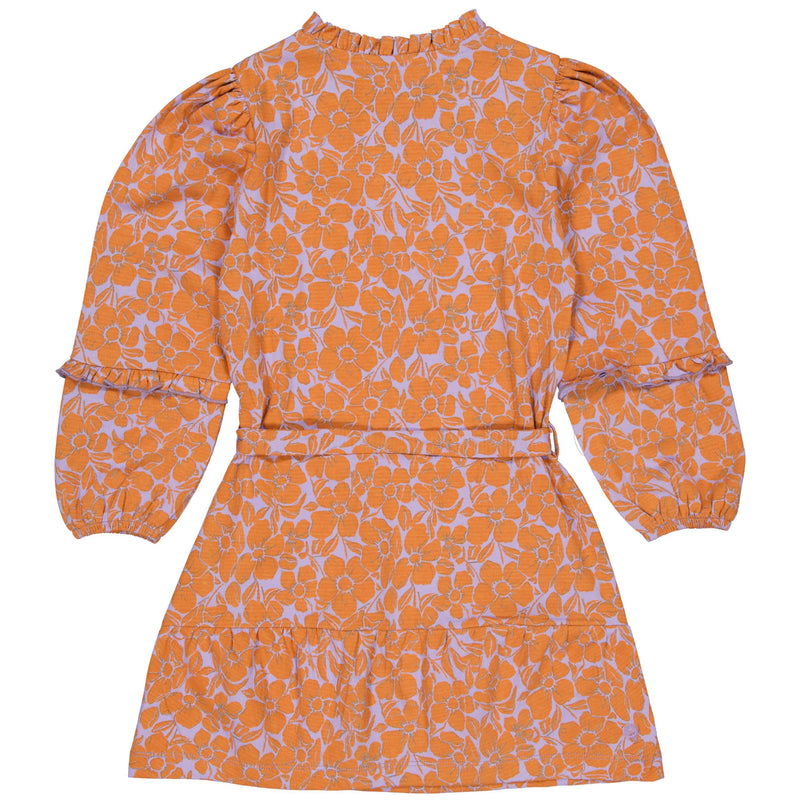 DRESS | AOP Orange Flower