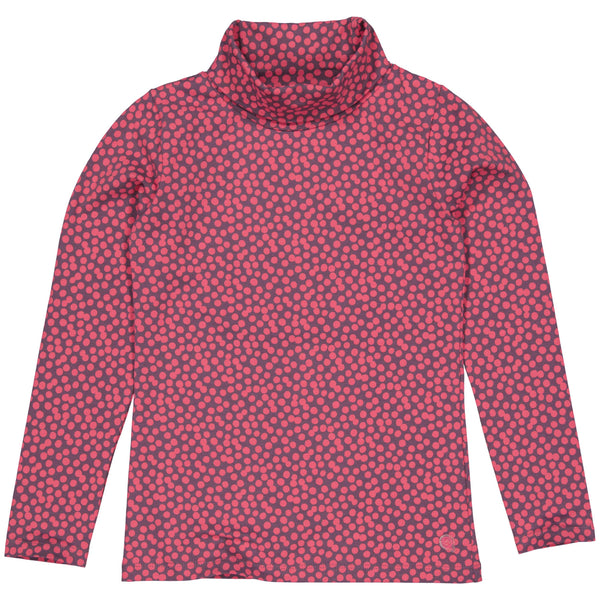 SHIRTS | AOP Hot pink dot