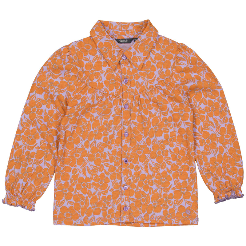 SHIRTS | AOP Orange Flower