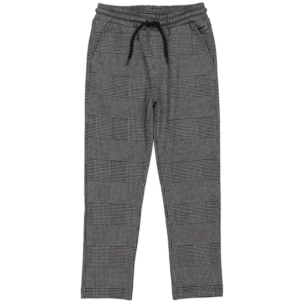 PANTS | Yarn dye black check