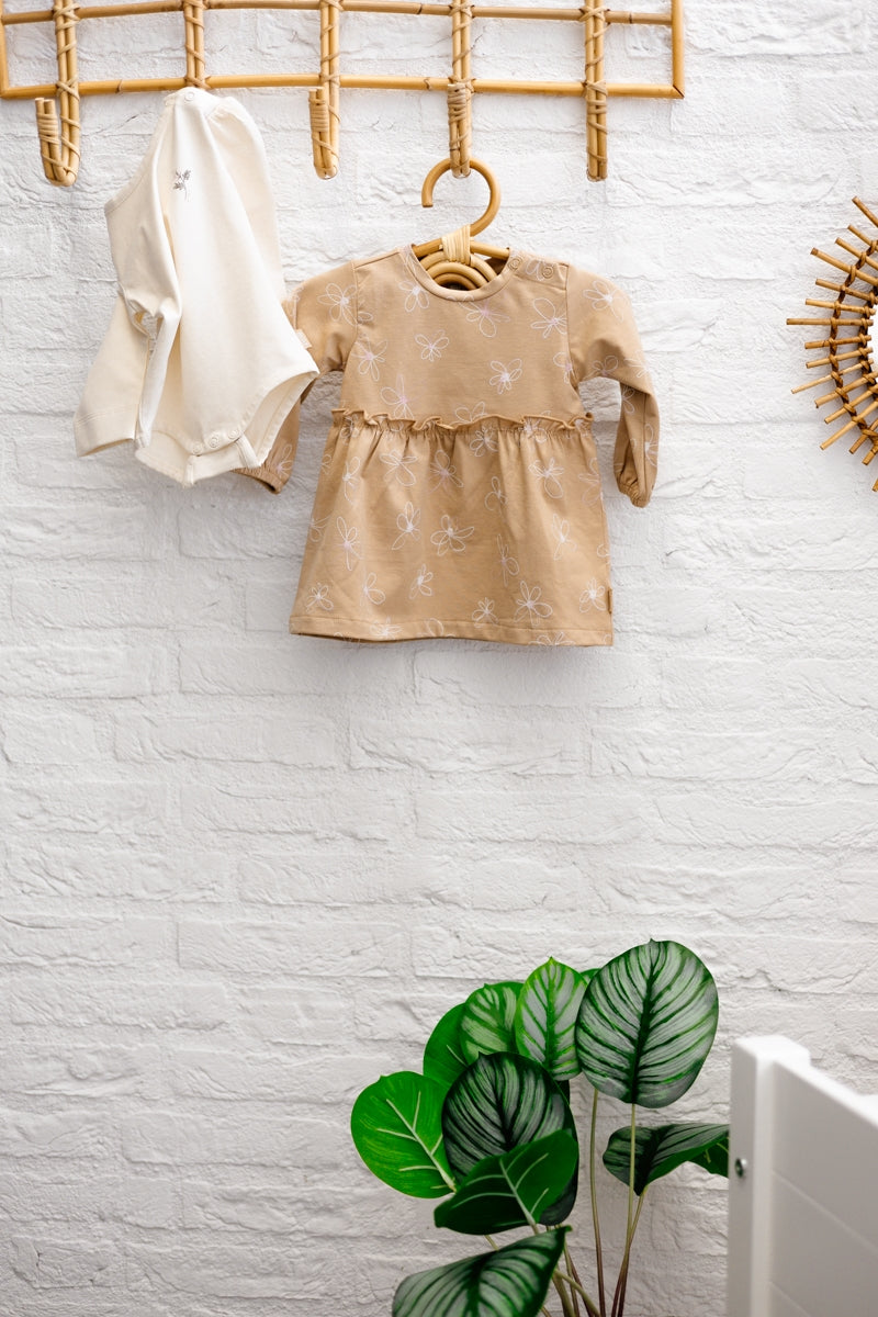 DRESS | AOP Sand Flower