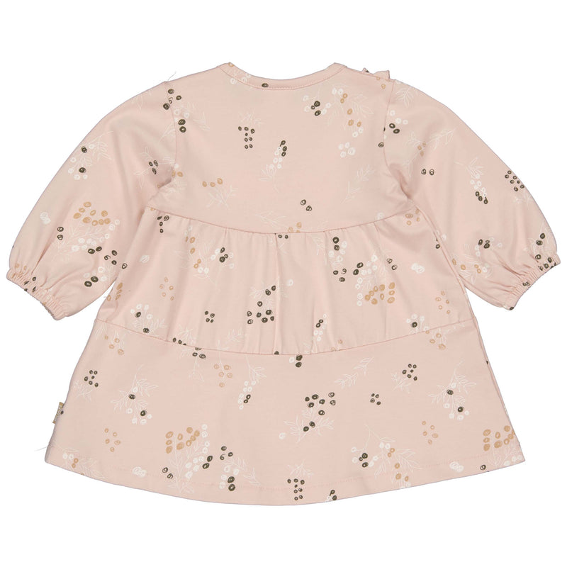 DRESS | AOP Pink Leaves