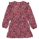 DRESS | AOP Red Animal