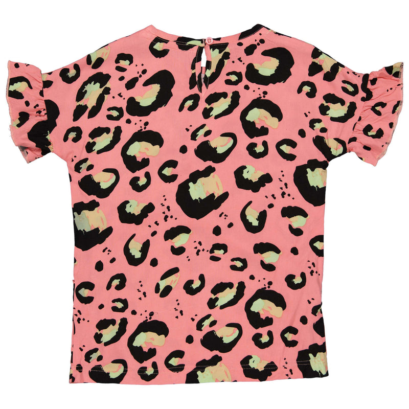 BLOUSE | AOP Pink Animal