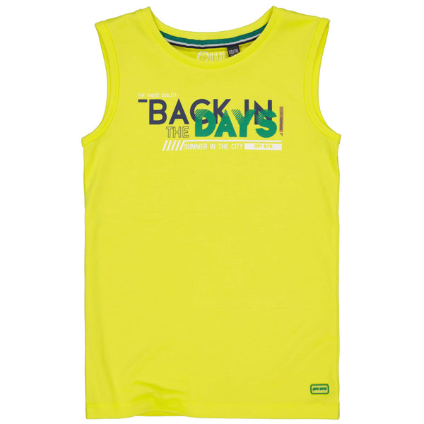 SINGLET | Lemon Yellow