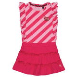 DRESS | AOP Pink Stripe