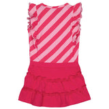 DRESS | AOP Pink Stripe