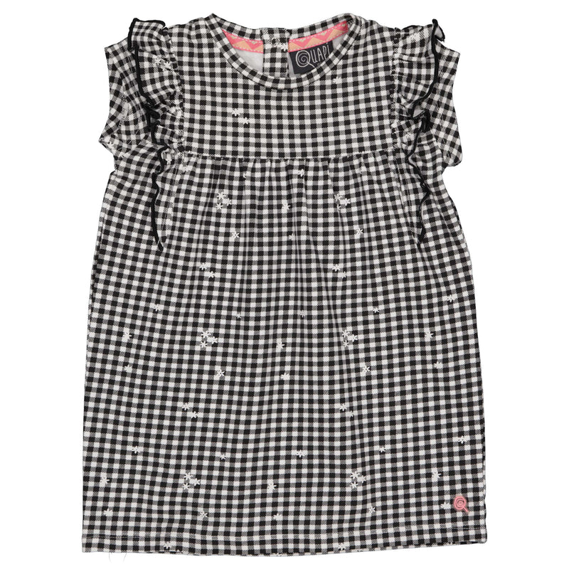 DRESS | Yarn dye black check